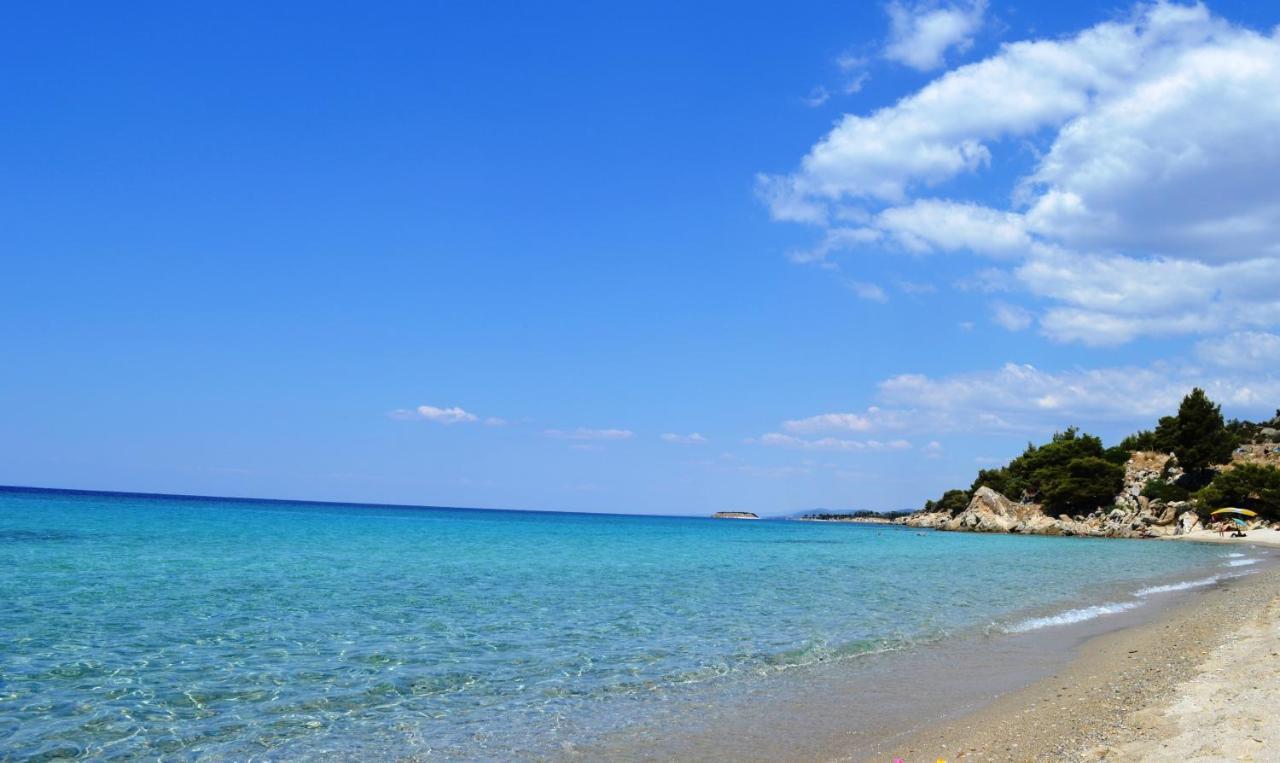White Sand Villa Koviou Beach Nikiti Sithonia Eksteriør bilde