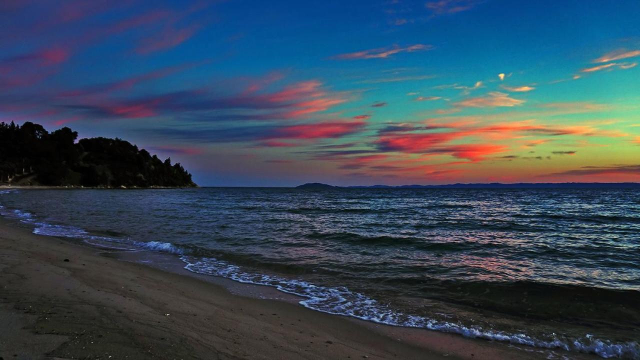 White Sand Villa Koviou Beach Nikiti Sithonia Eksteriør bilde